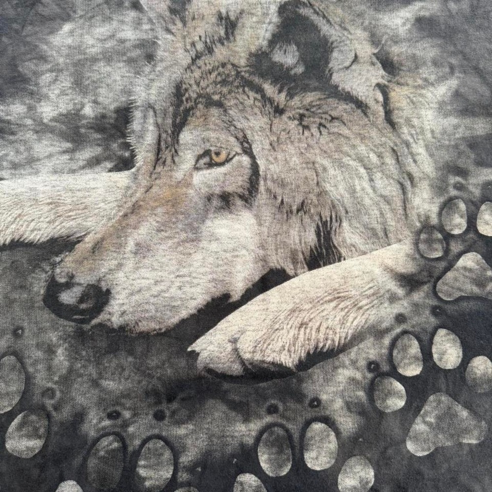 The Mountain Vintage 2002 Wolf T-Shirt XL - Picture 3 of 4